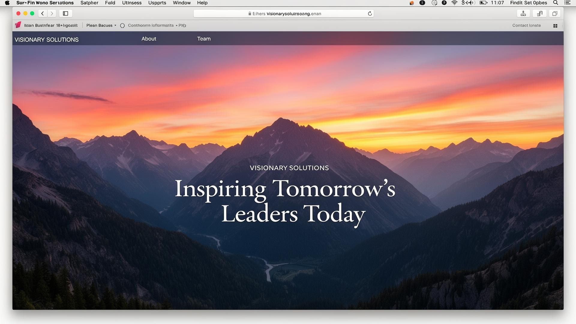 The 'No Clear CTA / Where Do I Click?' Homepage